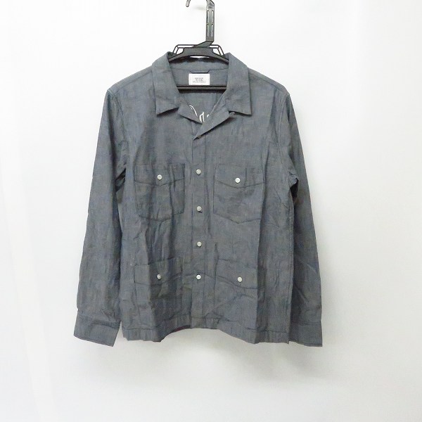 実際に弊社で買取させて頂いたTHE CRIMIE/クライミー 刺繍 長袖シャツ/M
