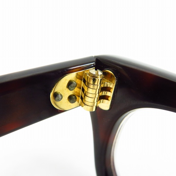 実際に弊社で買取させて頂いたOLIVER GOLDSMITH/オリバーゴールドスミス VICECONSUL メガネフレーム/アイウェアの画像 6枚目