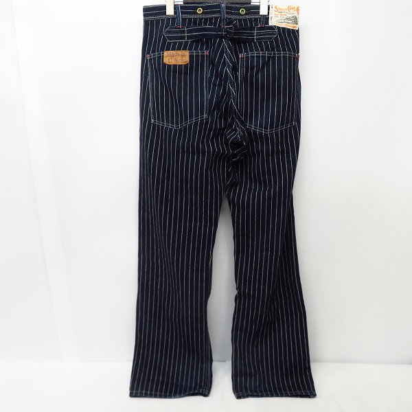実際に弊社で買取させて頂いたSUGAR CANE/シュガーケーン Lot615 ストライプ柄 パンツ SC47161/Size：34の画像 1枚目