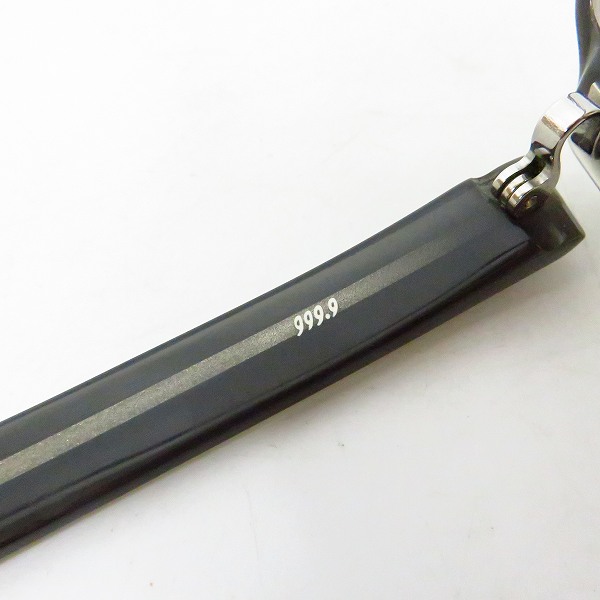 実際に弊社で買取させて頂いた 999.9/フォーナインズ 眼鏡/メガネフレーム NP-31 の画像 3枚目