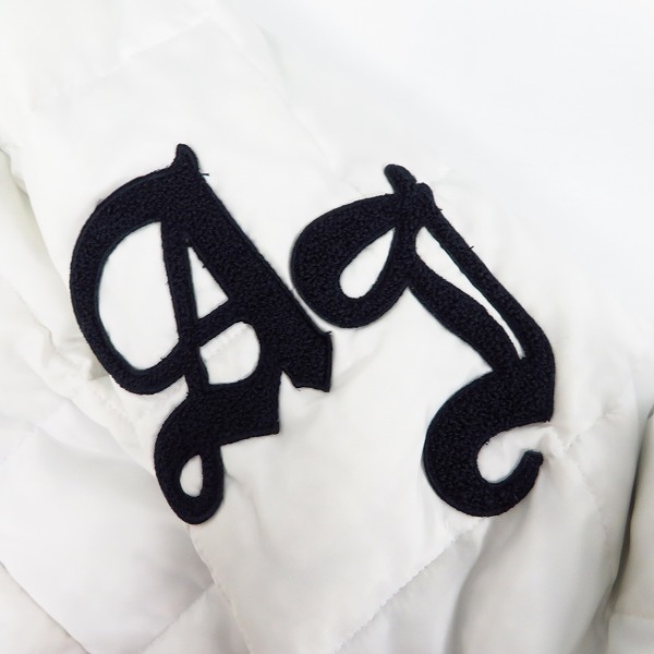 実際に弊社で買取させて頂いたAJ ARMANI JEANS/アルマーニジーンズ フード付き フルジップ 中綿ジャケット US Lの画像 3枚目