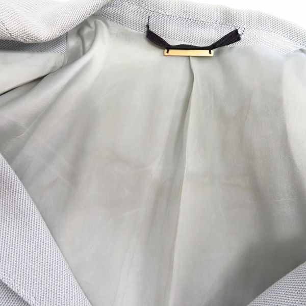 実際に弊社で買取させて頂いたEMPORIO ARMANI/エンポリオアルマーニ 2B テーラードジャケット グレー系 L1G620 L1237/50の画像 3枚目