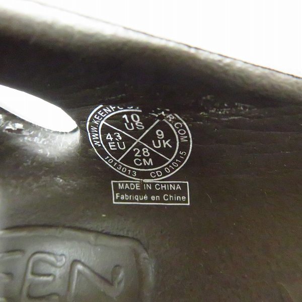 実際に弊社で買取させて頂いたKEEN/キーン YOGUI/ヨギ スリッポンサンダル 1013013/28の画像 5枚目
