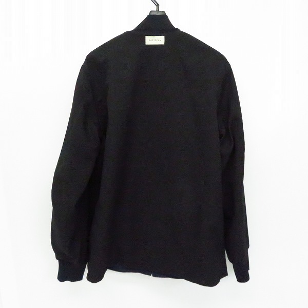 実際に弊社で買取させて頂いたFACTOTUM/ファクトタム リバーシブル ボンバージャケット 01021036/36の画像 3枚目
