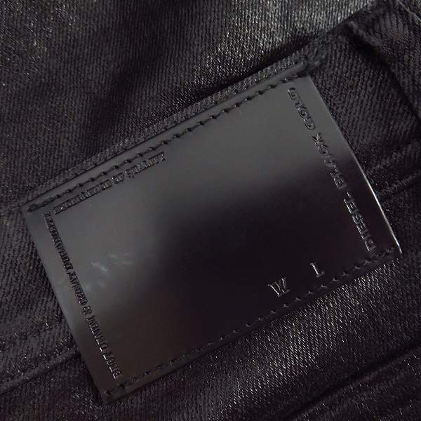 実際に弊社で買取させて頂いたDIESEL BLACK GOLD/ディーゼル ブラック ゴールド コーティング加工 ストレッチ デニムパンツ TYPE-2814 00S9VA  BG931/28の画像 2枚目