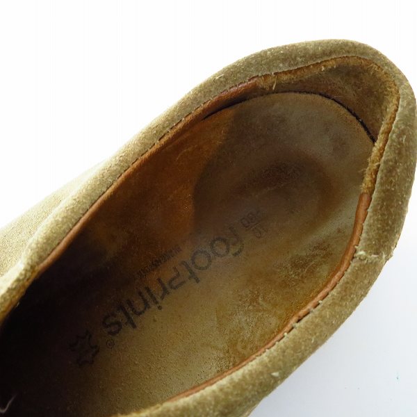 実際に弊社で買取させて頂いたBIRKENSTOCK FOOT PRINTS/ビルケンシュトック バンクーバー レザー シューズ/40の画像 4枚目