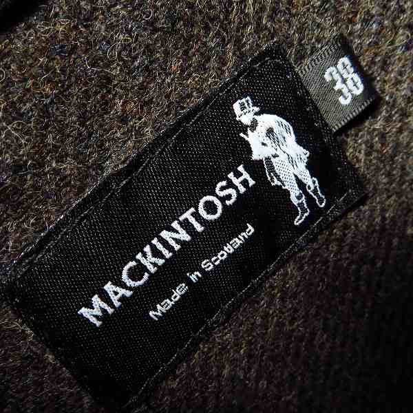実際に弊社で買取させて頂いたMACKINTOSH/マッキントッシュ ウールライナー付き ステンカラーコート Y40-02/38の画像 2枚目
