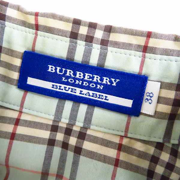 実際に弊社で買取させて頂いたBURBERRY LONDON BLUE LABEL/バーバリーロンドン ブルーレーベル 長袖シャツ 38/4点セットの画像 2枚目