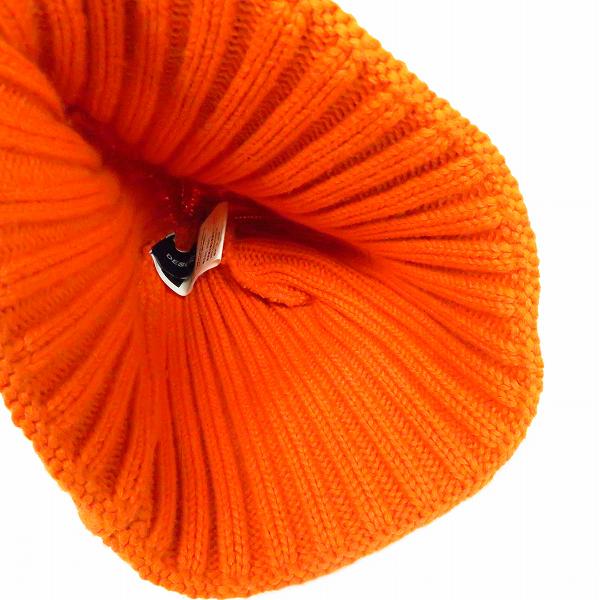 実際に弊社で買取させて頂いたDESCENDANT/ディセンダント ニット帽 オレンジ/Fの画像 4枚目