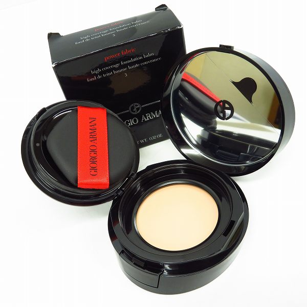 実際に弊社で買取させて頂いたGIORGIO ARMANI/ジョルジオアルマーニ パワーファブリック コンパクト3 ファンデーションバーム 9g
