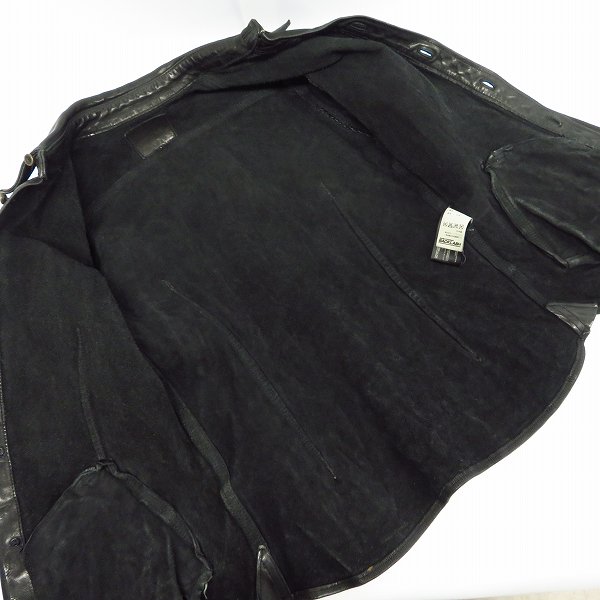 実際に弊社で買取させて頂いたBACKLASH/バックラッシュ イタリアンダブルショルダー 製品染め 1254-18/Sの画像 2枚目