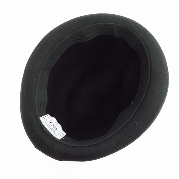 実際に弊社で買取させて頂いたthe crimie/クライミー ウール 中折れハット ロゴ刺繍 マリアスタッズ/Lの画像 3枚目