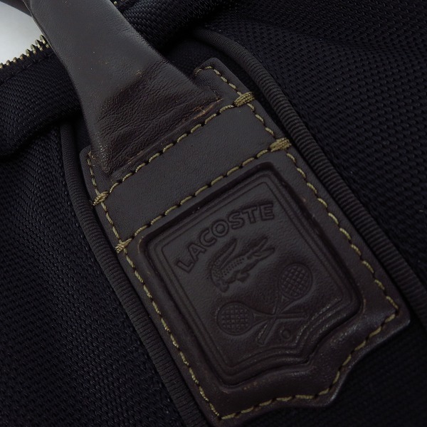 実際に弊社で買取させて頂いたLACOSTE/ラコステ 2WAY ショルダーバッグ レザーの画像 4枚目