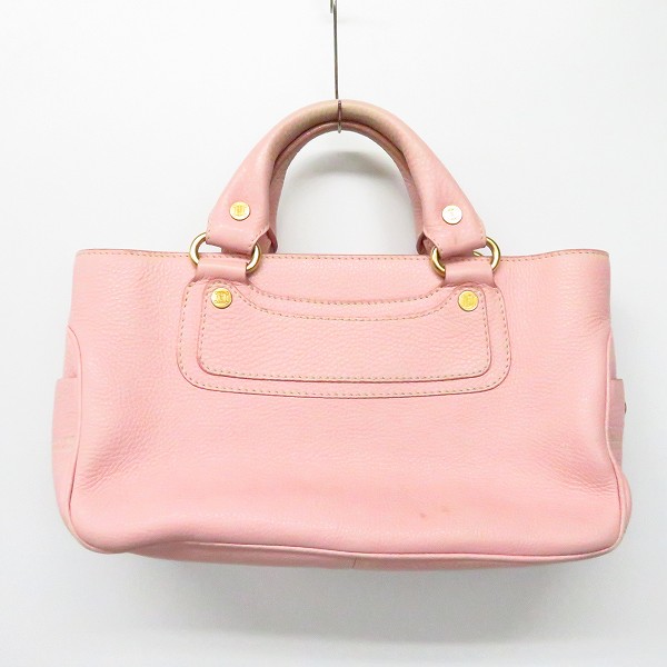 実際に弊社で買取させて頂いたCELINE/セリーヌ レザー ハンドバッグ ピンク