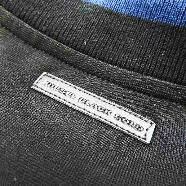 実際に弊社で買取させて頂いた【未使用】DIESEL BLACK GOLD/ディーゼルブラックゴールド プリント カットソー/Tシャツ Size：Mの画像 5枚目