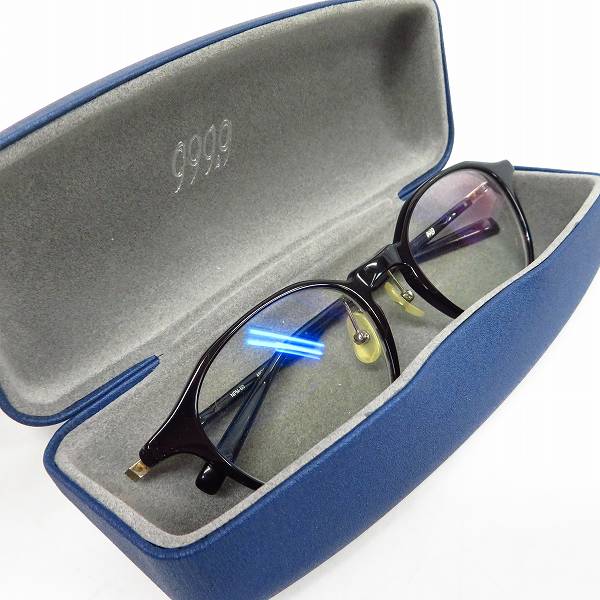 実際に弊社で買取させて頂いた999.9/フォーナイン ネオプラスチックフレーム/アイウェア NPM-60の画像 7枚目