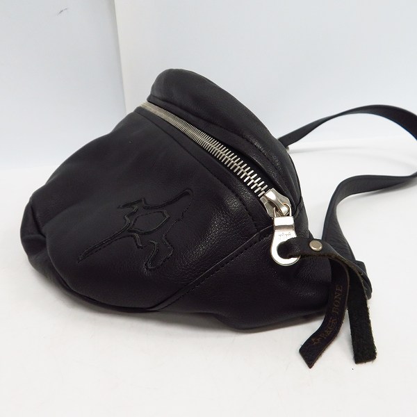 実際に弊社で買取させて頂いたBACKBONE/バックボーン レザーウエストバッグ BB10FW-G100Lの画像 2枚目