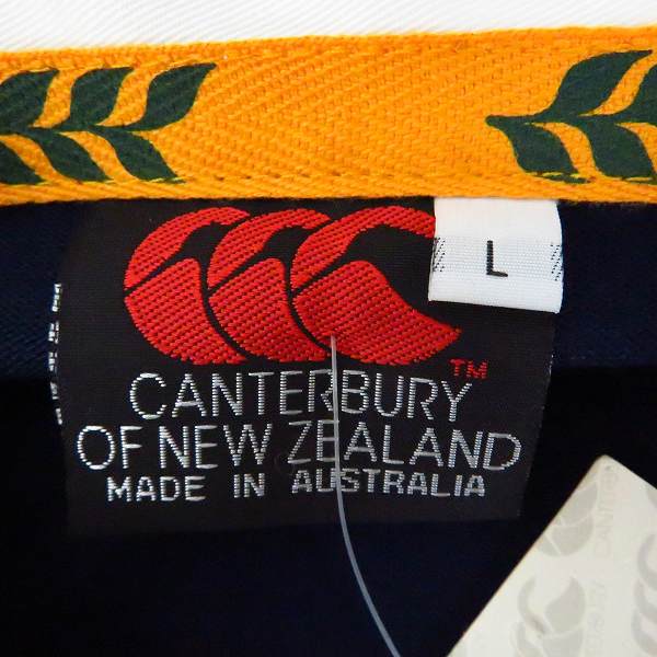 実際に弊社で買取させて頂いた【証明書付き】CANTERBURY/カンタベリー ラグビーワールドカップ 1995年 ラガーシャツ L 420/500の画像 2枚目