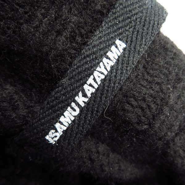 実際に弊社で買取させて頂いたBACKLASH/バックラッシュ レザーツバ付き ニットキャップの画像 4枚目