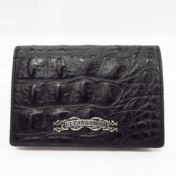 実際に弊社で買取させて頂いたDEAL DESIGN/ディールデザイン クロコ型押し カードケース/パスケース