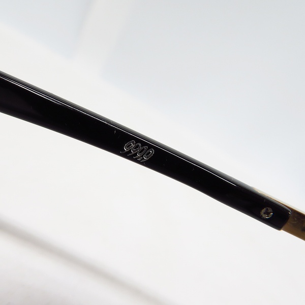 実際に弊社で買取させて頂いた999.9/フォーナイン ネオプラスチックフレーム/アイウェア NPM-60の画像 5枚目