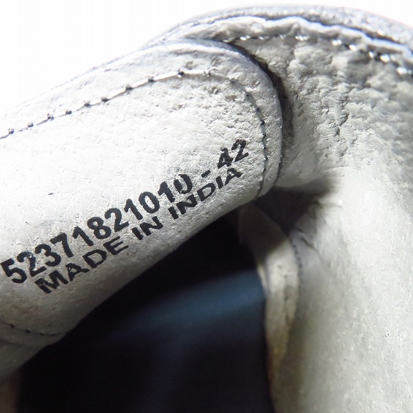 実際に弊社で買取させて頂いたalfredoBANNISTER/アルフレッドバニスター  ストレートチップ レザー シューズ/42の画像 5枚目