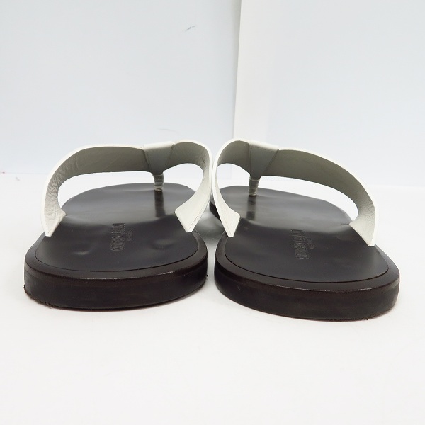 実際に弊社で買取させて頂いたGIORGIO ARMANI/ジョルジオアルマーニ  レザー サンダル X2P034 7の画像 1枚目