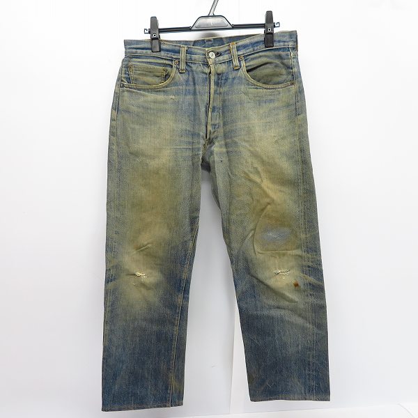LEVIS/リーバイス 501 ボタン裏6刻印 66前期 ヴィンテージ デニム 標準小売価格 Levi’s L33) vintageパンツ(W34 デニム/ジーンズ