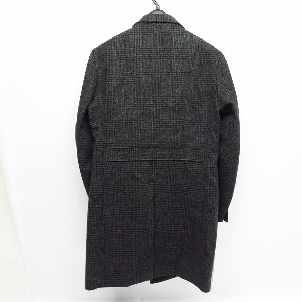 実際に弊社で買取させて頂いたjunhashimoto/ジュンハシモト 17AW CORDURA FILM CHESTER チェスターコート 1011720007/4の画像 1枚目