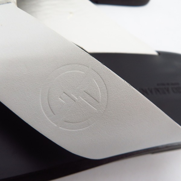 実際に弊社で買取させて頂いたGIORGIO ARMANI/ジョルジオアルマーニ  レザー サンダル X2P034 7の画像 5枚目