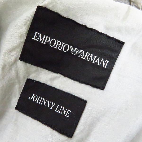 実際に弊社で買取させて頂いたEMPORIO ARMANI/エンポリオアルマーニ JOHNNY LINE ナイロンジャケット Size：50の画像 2枚目