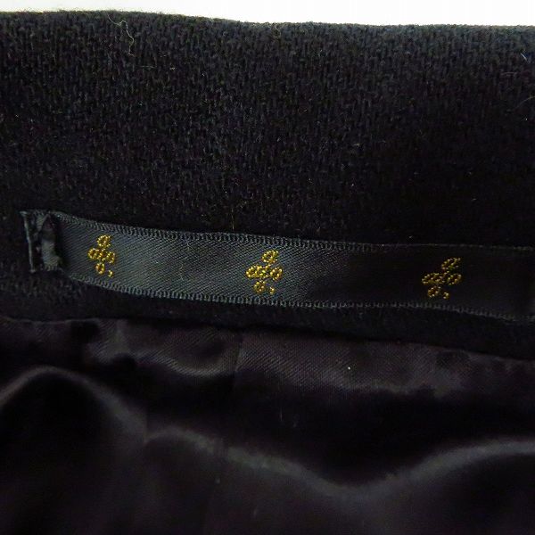 実際に弊社で買取させて頂いたato/アトウ アンゴラ混 ウール CHESTER COAT/チェスターコート/44の画像 2枚目