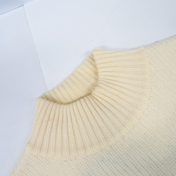 実際に弊社で買取させて頂いたVALLIS by FACTOTUM/ヴァリスバイファクトタム ウール ニット セーター 05090432/46の画像 5枚目