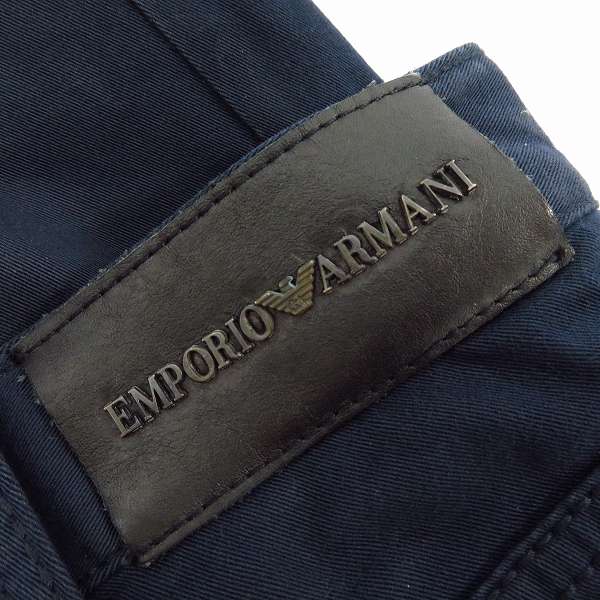 実際に弊社で買取させて頂いたEMPORIO ARMANI/エンポリオアルマーニ Regular Fit ストレッチ コットンパンツ Size：34の画像 3枚目