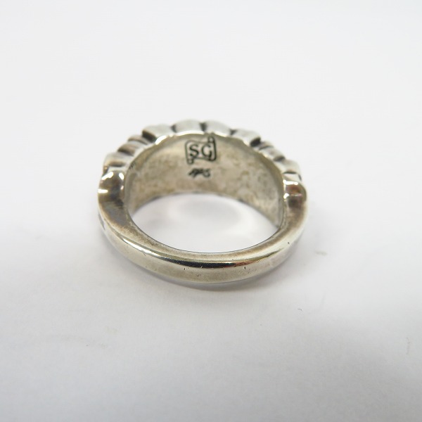 実際に弊社で買取させて頂いたSTANLEY GUESS/スタンリーゲス キングスフィリグリーリング/指輪 14号の画像 3枚目