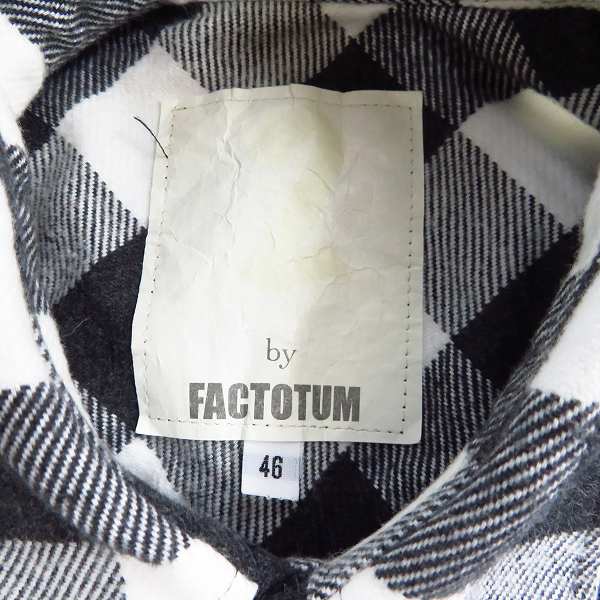 実際に弊社で買取させて頂いたFACTOTUM/ファクトタム チェック柄 等 ロングスリーブ/長袖 シャツ/スウェット 5点セットの画像 2枚目
