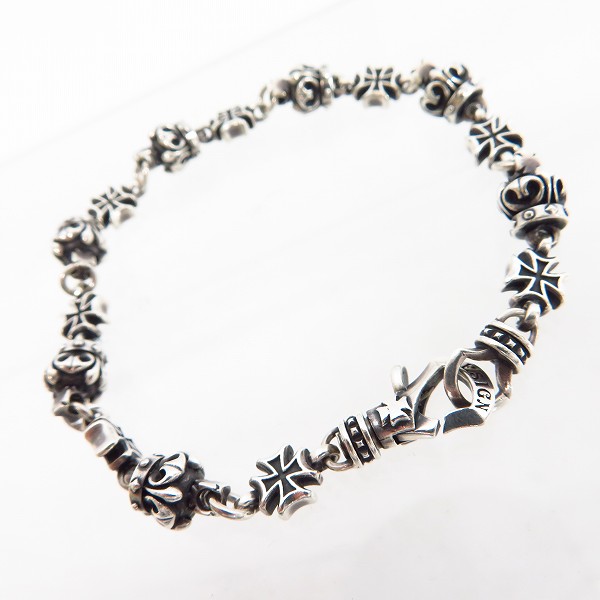 実際に弊社で買取させて頂いたDEAL DESIGN/ディールデザイン クラウン クロス ブレスレット