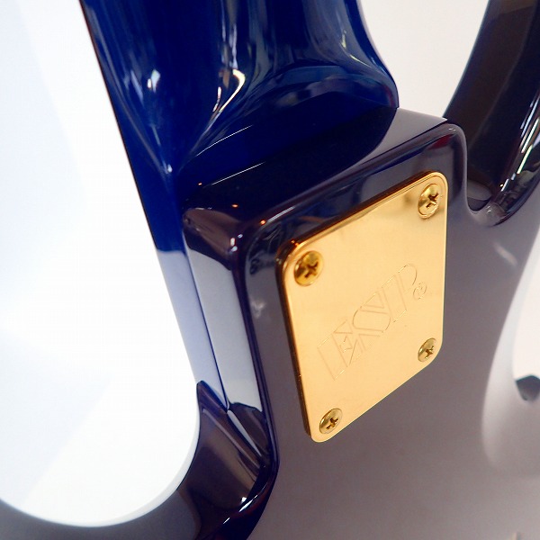 実際に弊社で買取させて頂いた★【美品】ESP/イーエスピー オーダーメイド フォレストタイプ FRXシェイプ 5弦 エレキベース ソフトケース付きの画像 8枚目