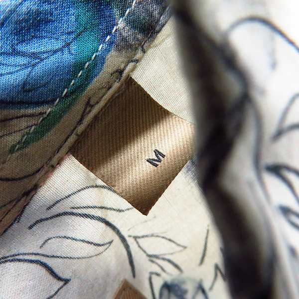 実際に弊社で買取させて頂いたBURBERRY LONDON ENGLAND/バーバリーロンドンイングランド 花柄 長袖シャツ/Mの画像 3枚目