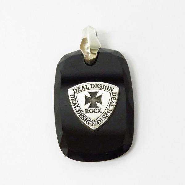 実際に弊社で買取させて頂いたDEAL DESIGN/ディールデザイン レタードピックプレート ペンダントトップの画像 1枚目