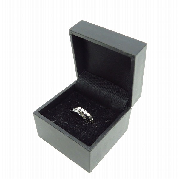 実際に弊社で買取させて頂いたDEAL DESIGN/ディールデザイン マイクロクロスリング SV/BK 15号 2点セットの画像 6枚目