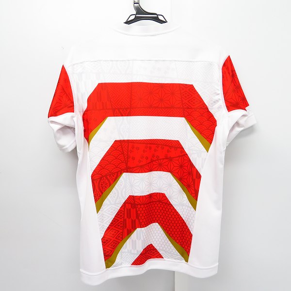 実際に弊社で買取させて頂いたCANTERBURY/カンタベリー ラグビー 日本代表 ワールドカップ 2019 レプリカ ユニフォーム/Mの画像 1枚目