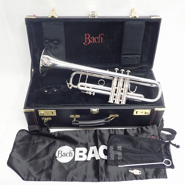 実際に弊社で買取させて頂いた★Vincent Bach/ヴィンセント バック Stradivarius Model 37 ML トランペット 純正ハードケース付き
