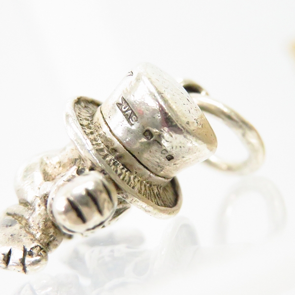 実際に弊社で買取させて頂いたCRAZY PIG/クレイジーピッグ チーキーゴメス スカル ペンダント/トップの画像 4枚目