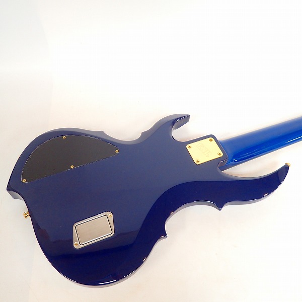 実際に弊社で買取させて頂いた★【美品】ESP/イーエスピー オーダーメイド フォレストタイプ FRXシェイプ 5弦 エレキベース ソフトケース付きの画像 6枚目