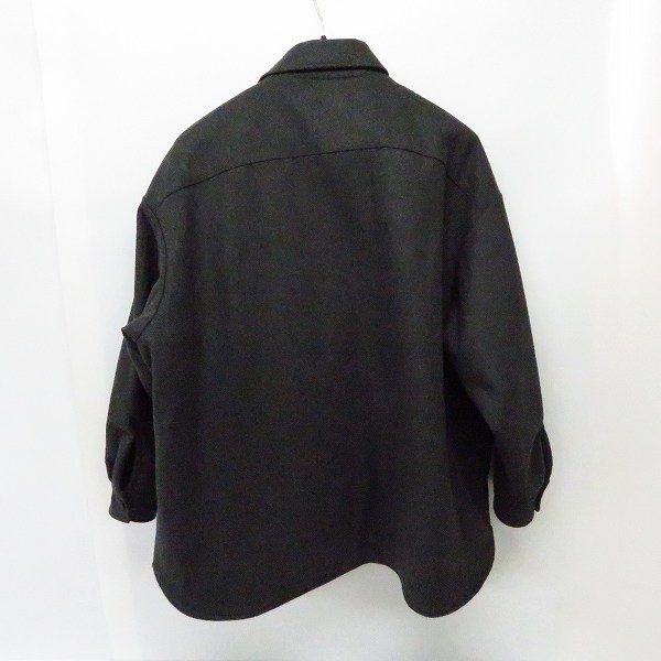 実際に弊社で買取させて頂いたHARE/ハレ ウール混 中綿ビックシャツブルゾン　HA030109TR/Mの画像 1枚目