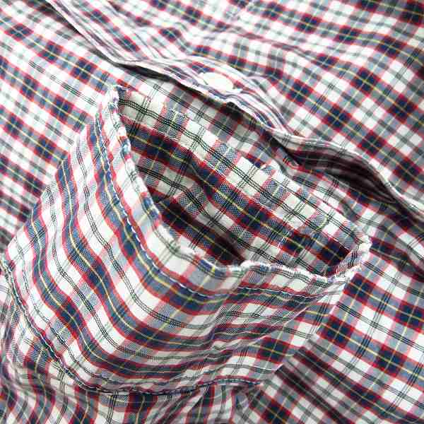 実際に弊社で買取させて頂いたGOOD ENOUGH/GDEH/グッドイナフ ラグラン チェックシャツ/Mの画像 7枚目