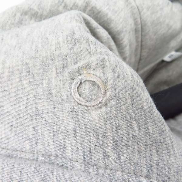 実際に弊社で買取させて頂いたHEAD PORTER PLUS×fragment design×BURTON ジップアップパーカー グレー/XSの画像 5枚目