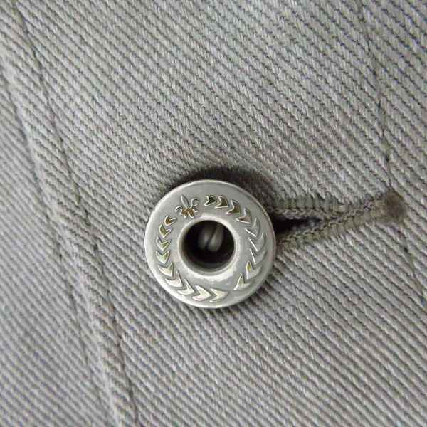 実際に弊社で買取させて頂いたFACTOTUM/ファクトタム カツラギGジャン/デニムジャケット 0128113 Size：48の画像 6枚目