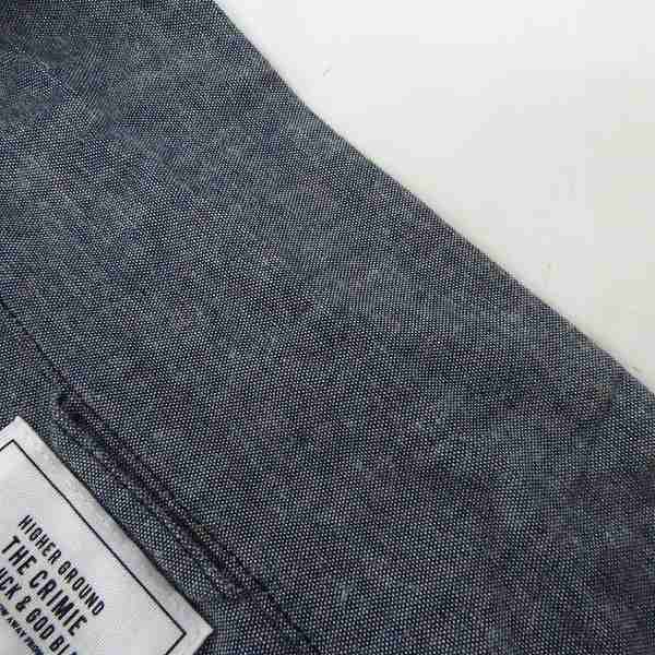 実際に弊社で買取させて頂いたTHE CRIMIE/クライミー 刺繍 長袖シャツ/Mの画像 3枚目